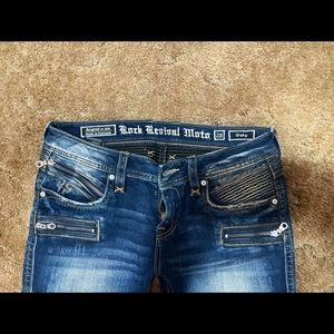 Rock Revival Moto Jeans